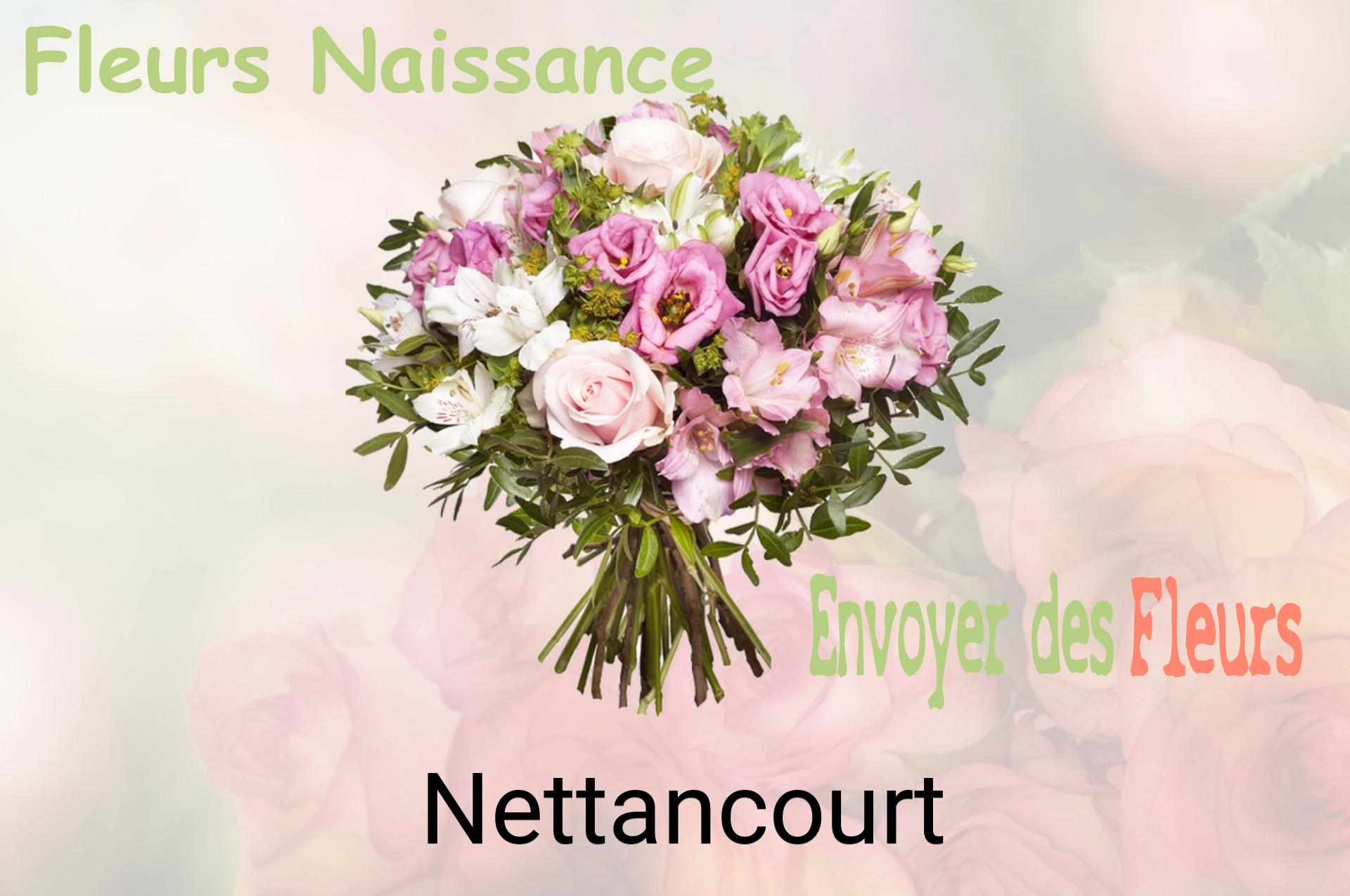 Bouquet de fleurs de naissance livré à Nettancourt
