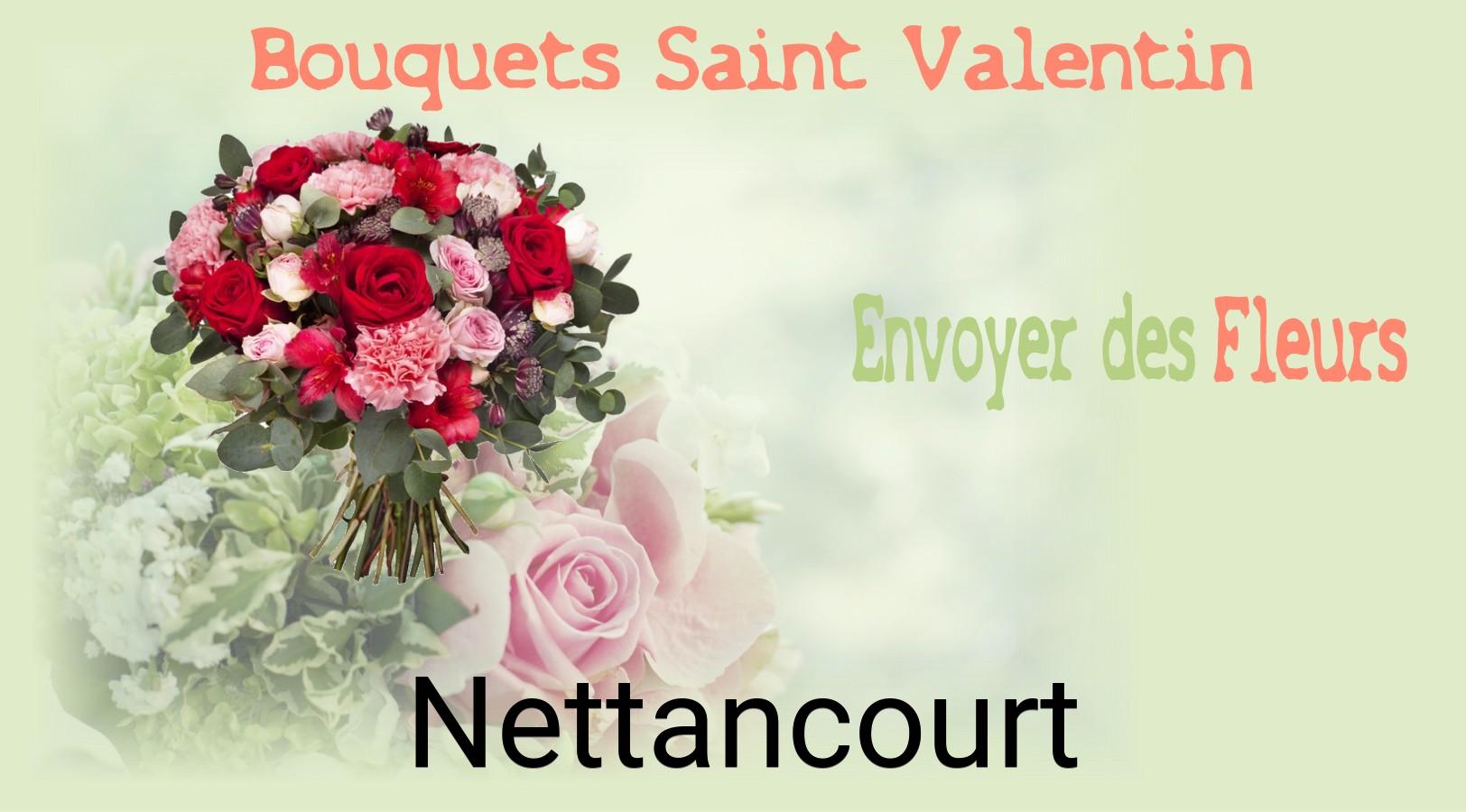 Roses de Saint-Valentin livrées à Nettancourt